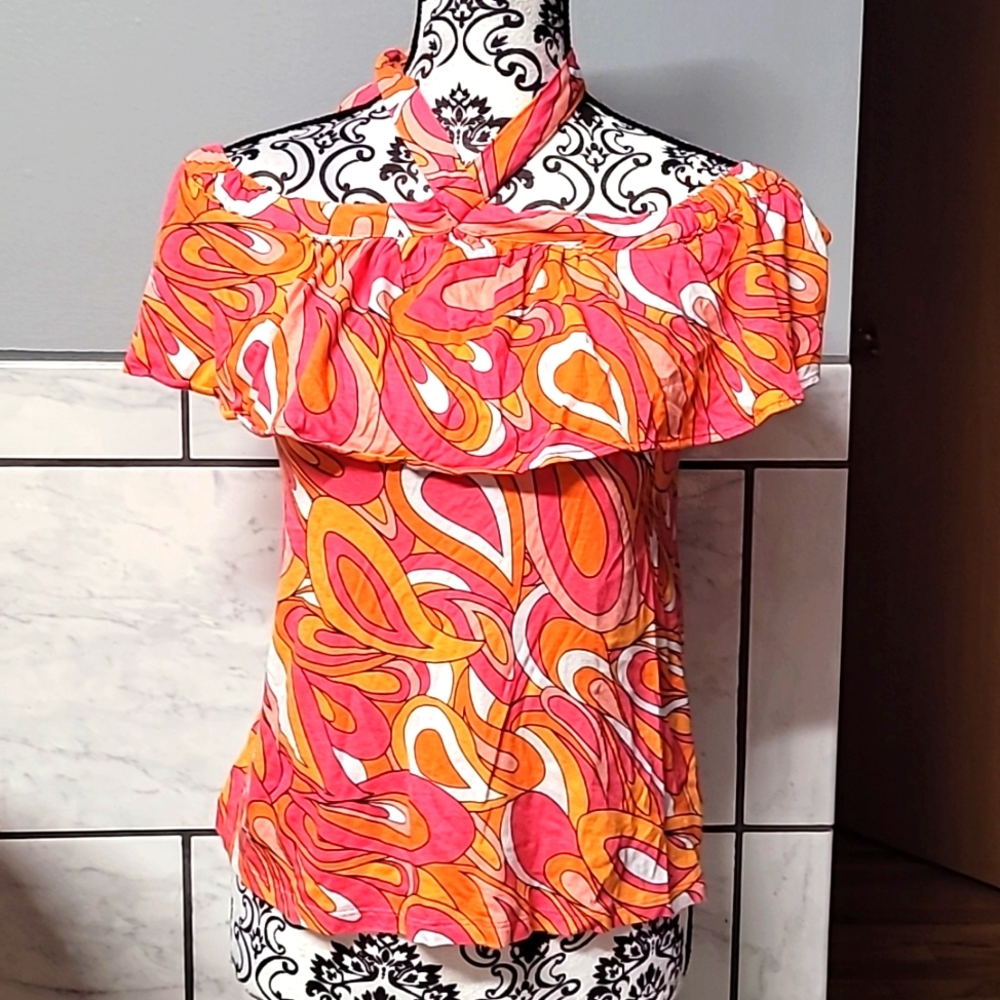 Michael kors neck tie, halter top nwot